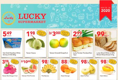 Lucky Supermarket (Surrey) Flyer November 20 to 26