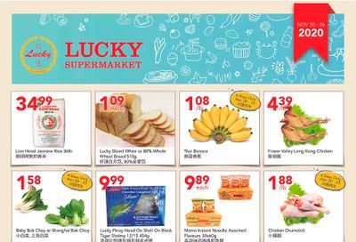 Lucky Supermarket (Edmonton) Flyer November 20 to 26