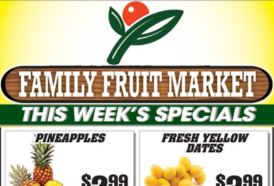 Family Fruit Market Flyer September 18 to 20