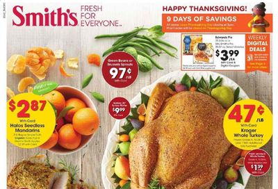 Smith's (AZ, ID, MT, NM, NV, UT, WY) Weekly Ad Flyer November 18 to November 26