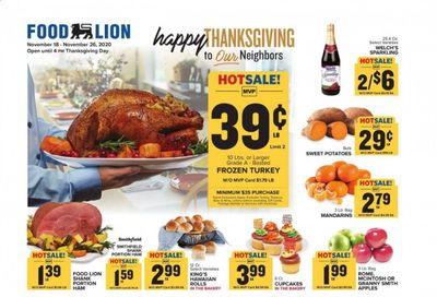 Food Lion (KY) Weekly Ad Flyer November 18 to November 26