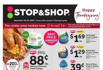 Stop & Shop (MA) Weekly Ad Flyer November 20 to November 26