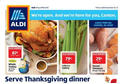 ALDI (MI) Weekly Ad Flyer November 15 to November 21