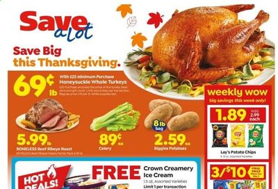 Save a Lot Weekly Ad Flyer November 18 to November 26