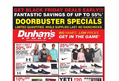 Dunham's Sports Weekly Ad Flyer November 21 to November 25