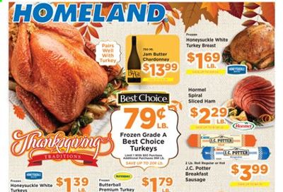 Homeland (OK, TX) Weekly Ad Flyer November 18 to November 26