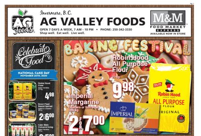 AG Foods Flyer November 20 to 26