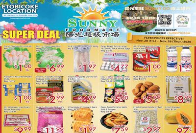 Sunny Foodmart (Etobicoke) Flyer November 20 to 26