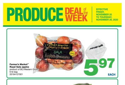 Wholesale Club (West) Produce Deal of the Week Flyer November 20 to 26