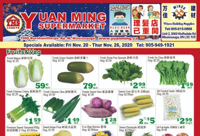 Yuan Ming Supermarket Flyer November 20 to 26