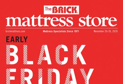 The Brick Mattress Store Flyer November 20 to 26