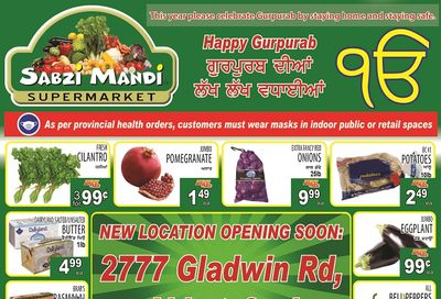 Sabzi Mandi Supermarket Flyer November 20 to 25