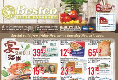 BestCo Food Mart (Scarborough) Flyer November 20 to 26