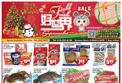 Field Fresh Supermarket Flyer December 20 to 26