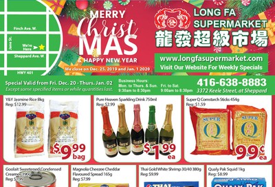 Long Fa Supermarket Flyer December 20 to January 2
