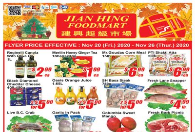 Jian Hing Foodmart (Scarborough) Flyer November 20 to 26