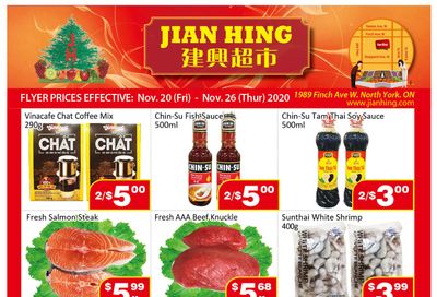 Jian Hing Supermarket (North York) Flyer November 20 to 26