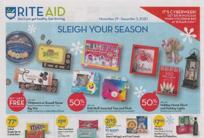 Rite Aid Weekly Ad Flyer (11/29/20 – 12/5/20): Early Rite Aid Ad Preview