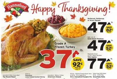 Hannaford (NY) Weekly Ad Flyer November 22 to November 28