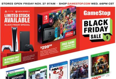 GameStop Weekly Ad Flyer November 26 to November 29