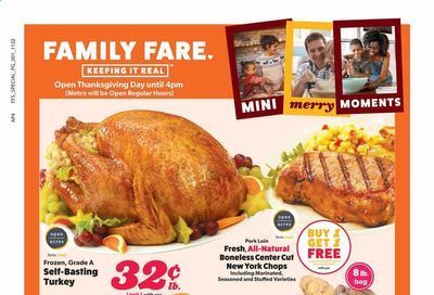 Family Fare Weekly Ad Flyer November 22 to November 28