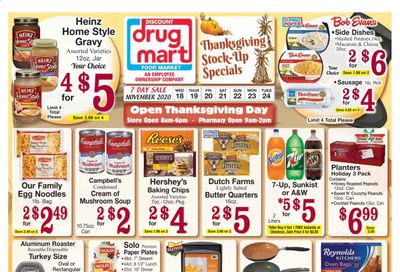 Discount Drug Mart (OH) Weekly Ad Flyer November 18 to November 24