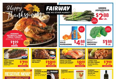 Fairway Market (CT, NJ, NY) Weekly Ad Flyer November 20 to November 26