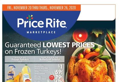 Price Rite (CT, MA, MD, NH, NJ, NY, PA, RI) Weekly Ad Flyer November 20 to November 26