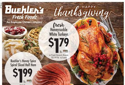 Buehler's Weekly Ad Flyer November 18 to November 26