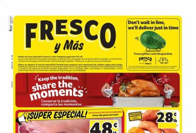 Fresco y Más Weekly Ad Flyer November 18 to November 25