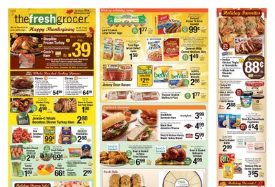 The Fresh Grocer Thanksgiving Weekly Ad Flyer November 22 to November 28, 2020