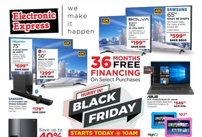 Electronic Express Weekly Ad Flyer November 22 to November 25