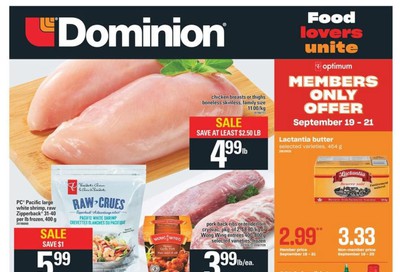 Dominion Flyer September 19 to 25