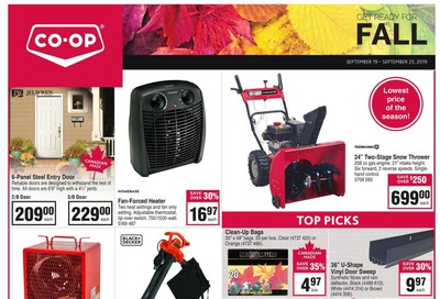 Co-op (West) Home Centre Flyer September 19 to 25