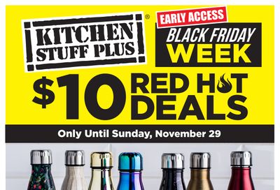 Kitchen Stuff Plus Black Friday Red Hot Deals Flyer November 23 to 29