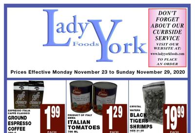 Lady York Foods Flyer November 23 to 29