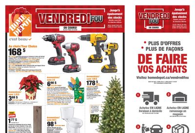 Home Depot (QC) Black Friday Flyer November 26 to December 2, 2020