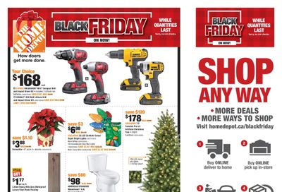 Home Depot (Atlantic) Black Friday Flyer November 26 to December 2, 2020