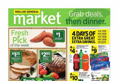 Dollar General (AL, GA, KY, LA, TN) Weekly Ad Flyer November 22 to November 28
