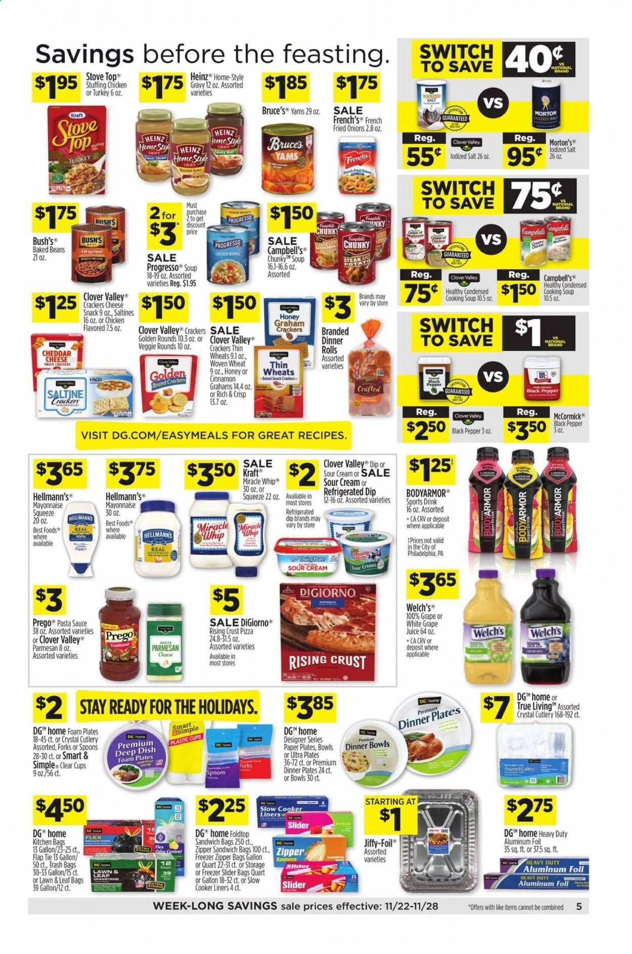 Dollar General (CO, NM) Weekly Ad Flyer November 22 to November 28