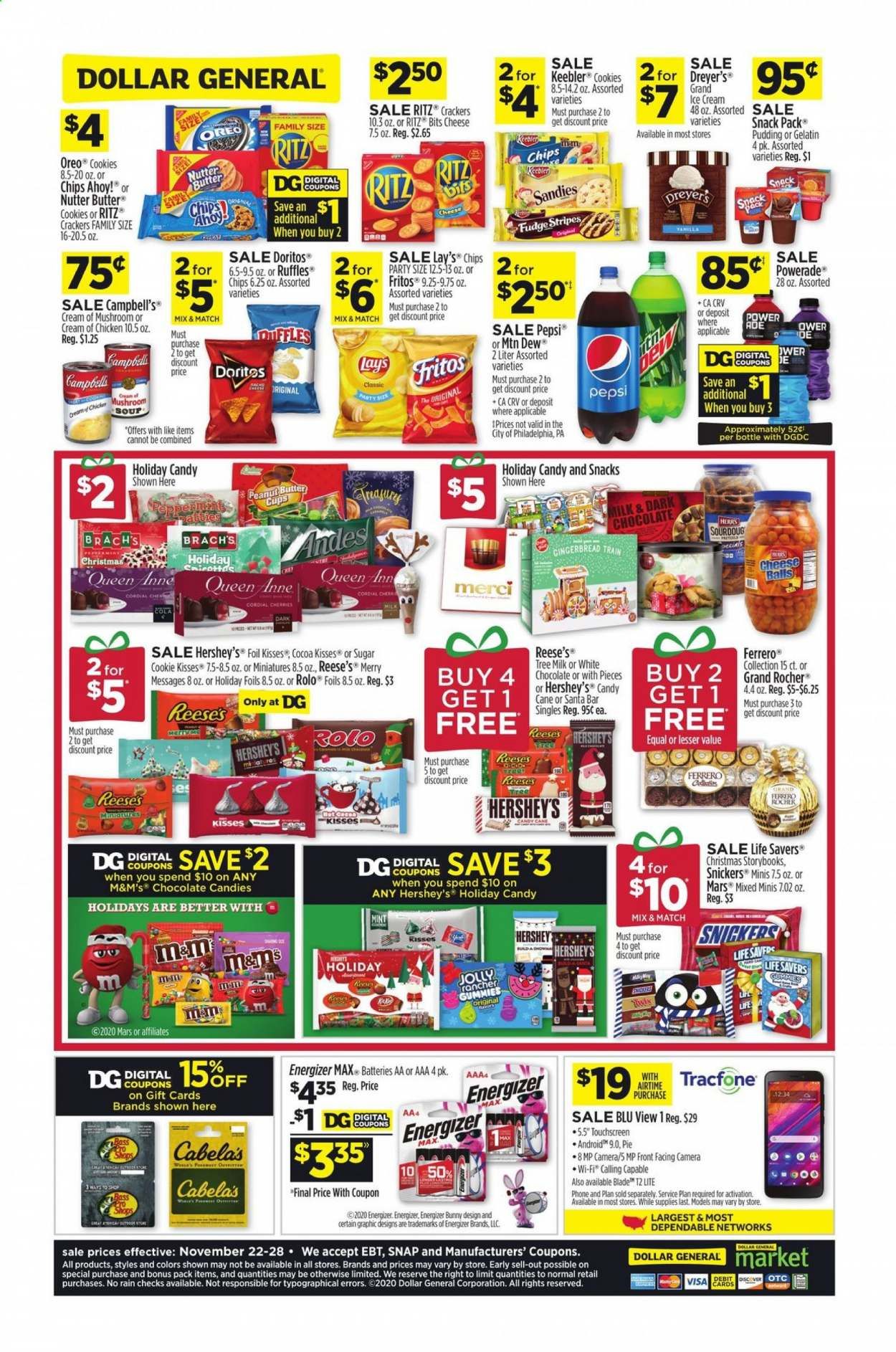 Dollar General (AZ, CO, NM, OR) Weekly Ad Flyer November 22 to November 28