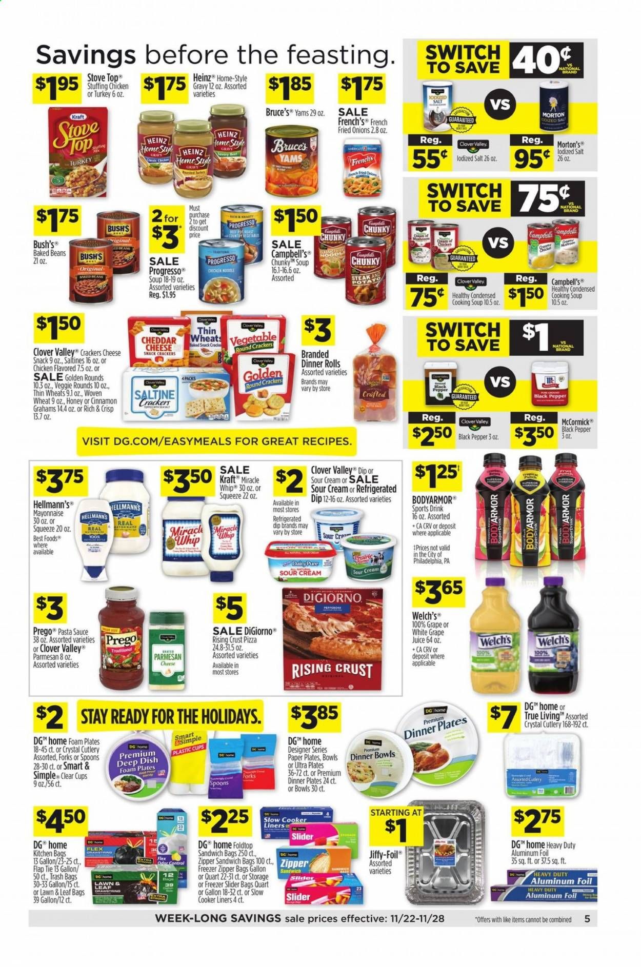 Dollar General (AZ, CO, NM, OR) Weekly Ad Flyer November 22 to November 28