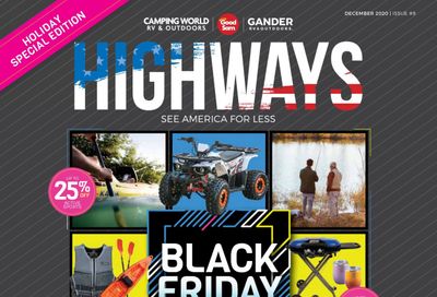 Gander RV & Outdoors Weekly Ad Flyer November 23 to December 27