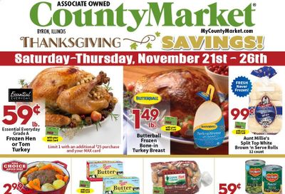County Market Weekly Ad Flyer November 21 to November 26