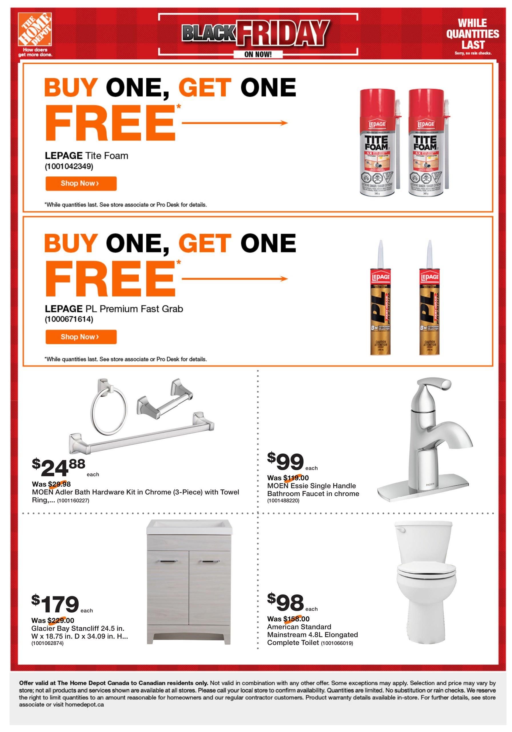 Home Depot Pro Flyer November 26 to December 2