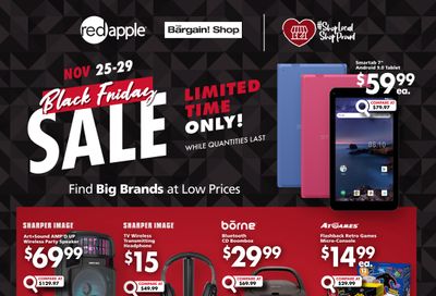 The Bargain Shop and Red Apple Stores Black Friday Flyer November 25 to 29, 2020