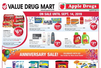 Value Drug Mart Flyer September 1 to 14