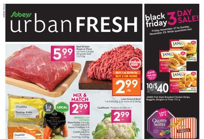 Sobeys Urban Fresh Flyer November 26  to December 2