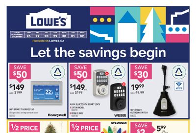 Lowe's Flyer November 26  to December 2