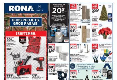 Rona (QC) Flyer November 26  to December 2